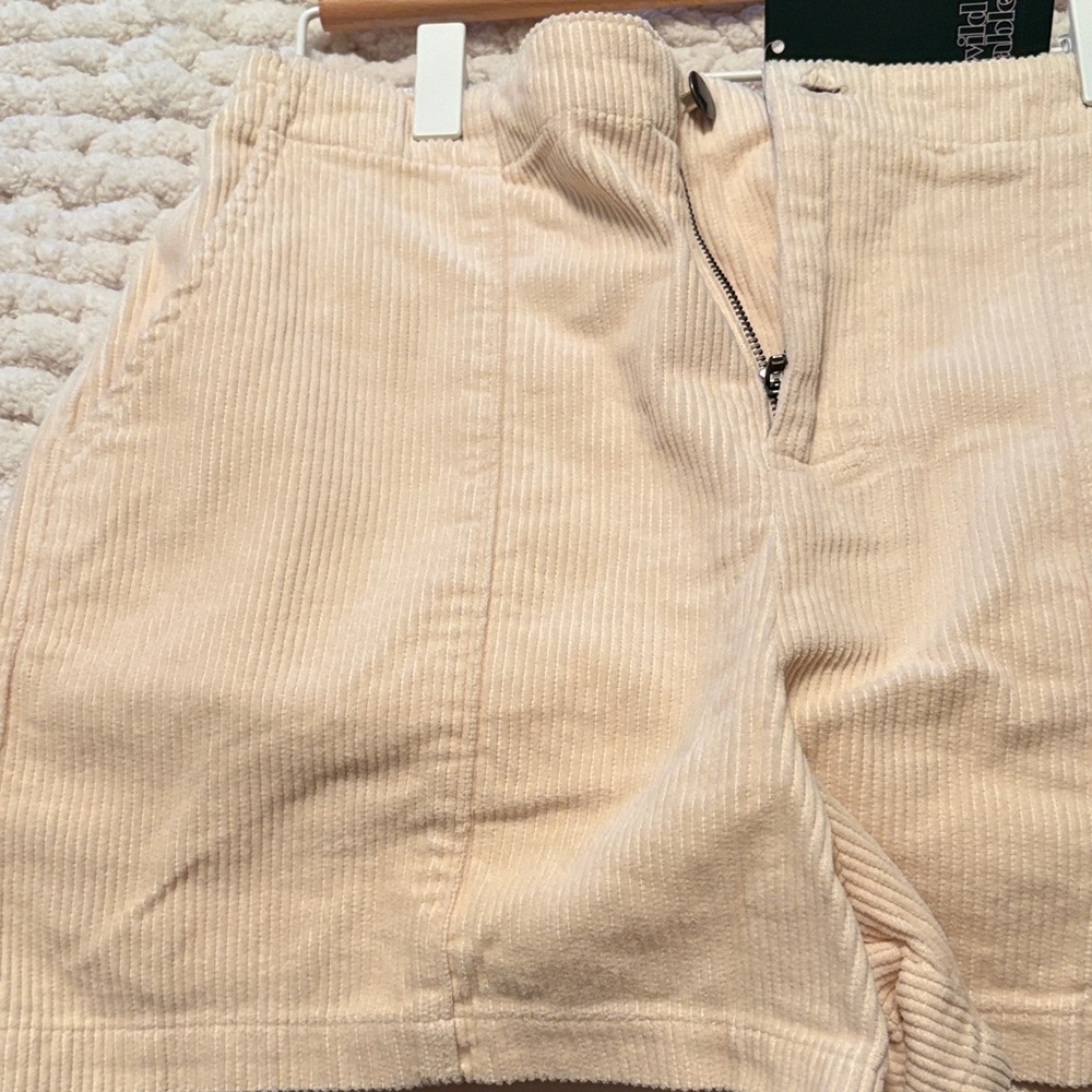 Wild Fable High Waist Cream Corduroy Shorts - Picture 7 of 10